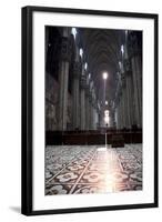 Italy, Milan, Milan Cathedral, Nave-Samuel Magal-Framed Photographic Print