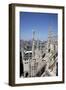 Italy, Milan, Milan Cathedral, Northeastern Roof Top, Spires, Flying Buttresses-Samuel Magal-Framed Photographic Print