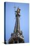 Italy, Milan, Milan Cathedral, Spires, Pinnacles and Statues on Spires, The Madonnina-Samuel Magal-Stretched Canvas