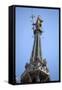 Italy, Milan, Milan Cathedral, Spires, Pinnacles and Statues on Spires, The Madonnina-Samuel Magal-Framed Stretched Canvas