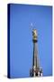 Italy, Milan, Milan Cathedral, Spires, Pinnacles and Statues on Spires, The Madonnina-Samuel Magal-Stretched Canvas