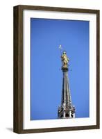 Italy, Milan, Milan Cathedral, Spires, Pinnacles and Statues on Spires, The Madonnina-Samuel Magal-Framed Photographic Print