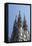 Italy, Milan, Milan Cathedral, Spires, Pinnacles and Statues on Spires-Samuel Magal-Framed Stretched Canvas