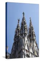 Italy, Milan, Milan Cathedral, Spires, Pinnacles and Statues on Spires-Samuel Magal-Stretched Canvas