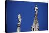 Italy, Milan, Milan Cathedral, Spires, Pinnacles and Statues on Spires-Samuel Magal-Stretched Canvas