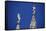 Italy, Milan, Milan Cathedral, Spires, Pinnacles and Statues on Spires-Samuel Magal-Framed Stretched Canvas