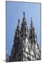 Italy, Milan, Milan Cathedral, Spires, Pinnacles and Statues on Spires-Samuel Magal-Mounted Photographic Print