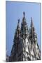 Italy, Milan, Milan Cathedral, Spires, Pinnacles and Statues on Spires-Samuel Magal-Mounted Photographic Print