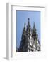 Italy, Milan, Milan Cathedral, Spires, Pinnacles and Statues on Spires-Samuel Magal-Framed Photographic Print