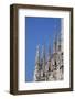 Italy, Milan, Milan Cathedral, Spires, Pinnacles and Statues on Spires-Samuel Magal-Framed Photographic Print