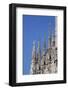 Italy, Milan, Milan Cathedral, Spires, Pinnacles and Statues on Spires-Samuel Magal-Framed Photographic Print