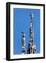 Italy, Milan, Milan Cathedral, Spires, Pinnacles and Statues on Spires-Samuel Magal-Framed Photographic Print