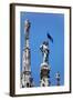 Italy, Milan, Milan Cathedral, Spires, Pinnacles and Statues on Spires-Samuel Magal-Framed Photographic Print