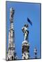 Italy, Milan, Milan Cathedral, Spires, Pinnacles and Statues on Spires-Samuel Magal-Mounted Photographic Print