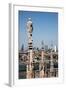 Italy, Milan, Milan Cathedral, Spires, Pinnacles and Statues on Spires-Samuel Magal-Framed Photographic Print