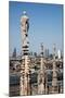 Italy, Milan, Milan Cathedral, Spires, Pinnacles and Statues on Spires-Samuel Magal-Mounted Photographic Print