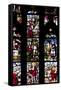 Italy, Milan, Milan Cathedral, Stained Glass, Choir Window 19, New Testament-Samuel Magal-Framed Stretched Canvas