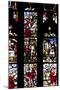 Italy, Milan, Milan Cathedral, Stained Glass, Choir Window 19, New Testament-Samuel Magal-Mounted Photographic Print