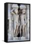 Italy, Milan, Milan Cathedral, Statues and Reliefs. Telamones-Samuel Magal-Framed Stretched Canvas