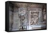 Italy, Milan, Milan Cathedral, Statues and Reliefs-Samuel Magal-Framed Stretched Canvas