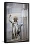 Italy, Milan, Milan Cathedral, Statues and Reliefs-Samuel Magal-Framed Stretched Canvas