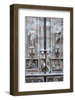 Italy, Milan, Milan Cathedral, Statues and Reliefs-Samuel Magal-Framed Photographic Print