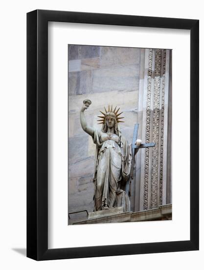 Italy, Milan, Milan Cathedral, Statues and Reliefs-Samuel Magal-Framed Photographic Print