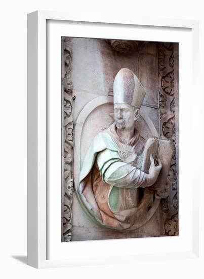 Italy, Milan, Milan Cathedral, Statues and Reliefs-Samuel Magal-Framed Photographic Print