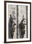 Italy, Milan, Milan Cathedral, Statues and Reliefs-Samuel Magal-Framed Photographic Print