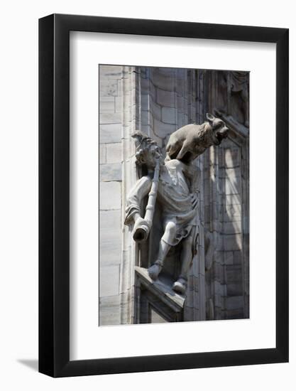 Italy, Milan, Milan Cathedral, Statues and Reliefs-Samuel Magal-Framed Photographic Print