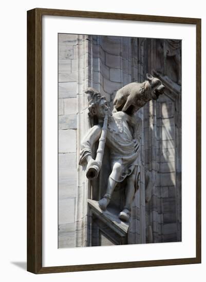 Italy, Milan, Milan Cathedral, Statues and Reliefs-Samuel Magal-Framed Photographic Print