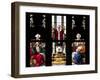 Italy, Milan, Milan Cathedral, Window 32, Life of St. Ambrose, Meeting with the Emperor Theodosius-Samuel Magal-Framed Photographic Print