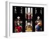 Italy, Milan, Milan Cathedral, Window 32, Life of St. Ambrose, Meeting with the Emperor Theodosius-Samuel Magal-Framed Photographic Print