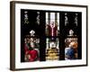 Italy, Milan, Milan Cathedral, Window 32, Life of St. Ambrose, Meeting with the Emperor Theodosius-Samuel Magal-Framed Photographic Print