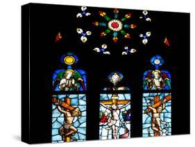 Italy, Milan, Milan Cathedral, Window 5, Stories from the New Testament-Samuel Magal-Stretched Canvas