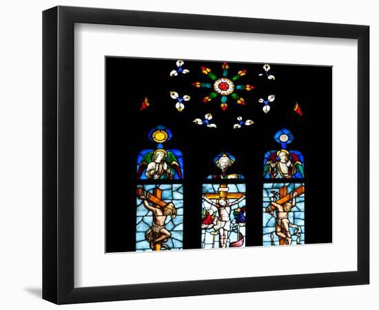 Italy, Milan, Milan Cathedral, Window 5, Stories from the New Testament-Samuel Magal-Framed Photographic Print