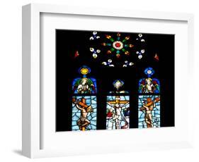 Italy, Milan, Milan Cathedral, Window 5, Stories from the New Testament-Samuel Magal-Framed Photographic Print