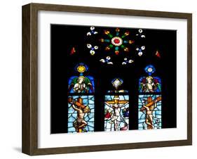 Italy, Milan, Milan Cathedral, Window 5, Stories from the New Testament-Samuel Magal-Framed Photographic Print