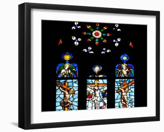 Italy, Milan, Milan Cathedral, Window 5, Stories from the New Testament-Samuel Magal-Framed Photographic Print