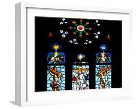 Italy, Milan, Milan Cathedral, Window 5, Stories from the New Testament-Samuel Magal-Framed Photographic Print