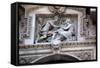 Italy, Milan, Milan Cathedral, Windows-Samuel Magal-Framed Stretched Canvas