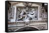 Italy, Milan, Milan Cathedral, Windows-Samuel Magal-Framed Stretched Canvas