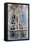 Italy, Milan, Milan Cathedral, Windows-Samuel Magal-Framed Stretched Canvas