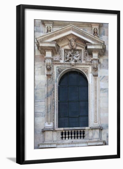 Italy, Milan, Milan Cathedral, Windows-Samuel Magal-Framed Photographic Print