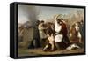 Italy, Milan, Painting of Troyan Priest Laocoon-null-Framed Stretched Canvas