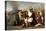 Italy, Milan, Painting of Troyan Priest Laocoon-null-Stretched Canvas