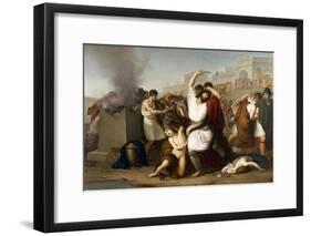Italy, Milan, Painting of Troyan Priest Laocoon-null-Framed Giclee Print