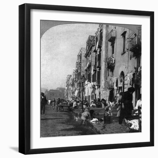 Italy: Naples, C1904-null-Framed Giclee Print