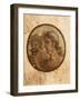 Italy, Naples, Campania, Pompei, House of Loreio Tiburtino, Detail of Fresco Depicting Athletes-null-Framed Giclee Print