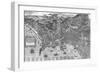 Italy, Naples, Map by Stephan Du Perac Drawing by Antonio Lafreri-null-Framed Giclee Print